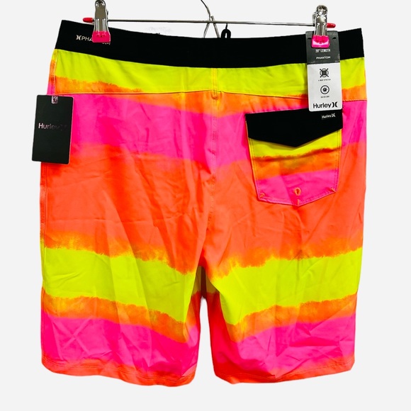 Hurley Phantom Boys Kids Board Shorts Surf Swim Trunks Multicolor Size 20/30 - Picture 5 of 9